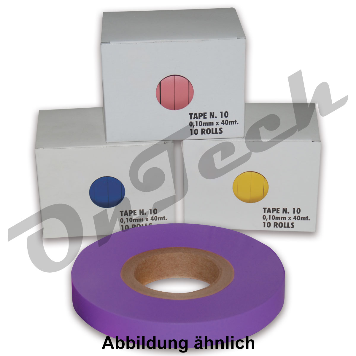 Binde- und Markierungsband PVC - 0,10 mm x 40 m - Farbe: lila