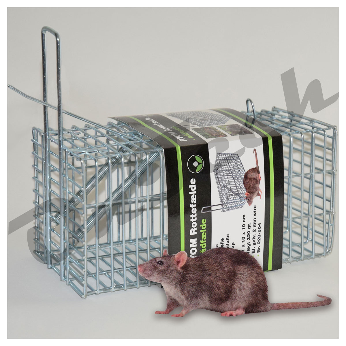 Drahtkastenfalle für Ratten